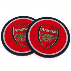 Arsenal FC 2pk Coaster Set  - Official Merchandise Gifts