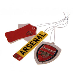 Arsenal FC 3pk Air Freshener  - Official Merchandise Gifts