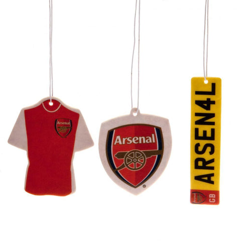 Arsenal FC 3pk Air Freshener  - Official Merchandise Gifts