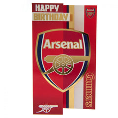 Arsenal FC Birthday Card  - Official Merchandise Gifts