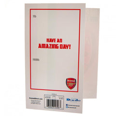 Arsenal FC Birthday Card  - Official Merchandise Gifts