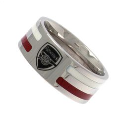 Arsenal FC Colour Stripe Ring Large  - Official Merchandise Gifts