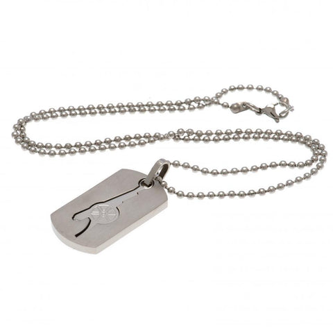 Arsenal FC Dog Tag & Chain CO GN  - Official Merchandise Gifts