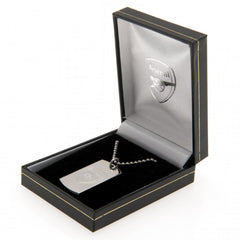 Arsenal FC Engraved Dog Tag & Chain  - Official Merchandise Gifts