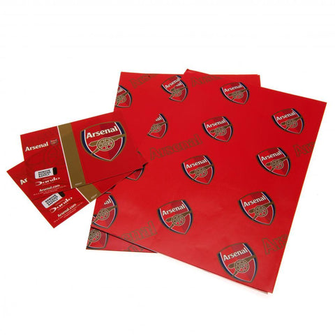 Arsenal FC Gift Wrap  - Official Merchandise Gifts