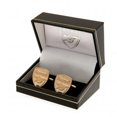 Arsenal FC Gold Plated Cufflinks  - Official Merchandise Gifts