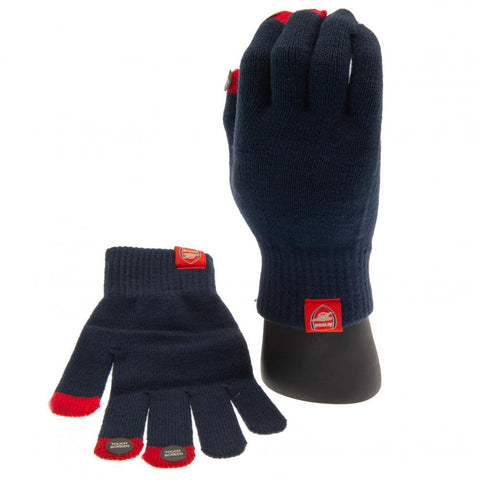 Arsenal FC Knitted Gloves Adults  - Official Merchandise Gifts