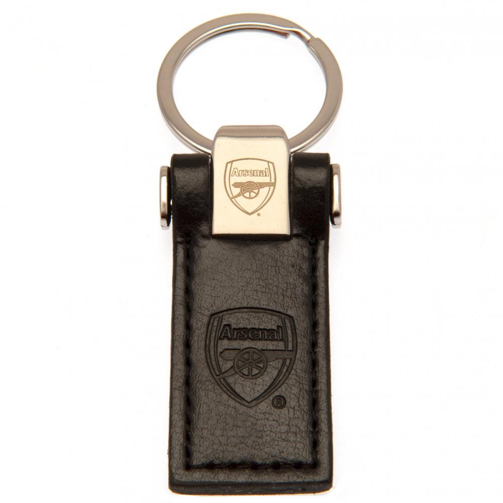 Arsenal FC Leather Key Fob  - Official Merchandise Gifts