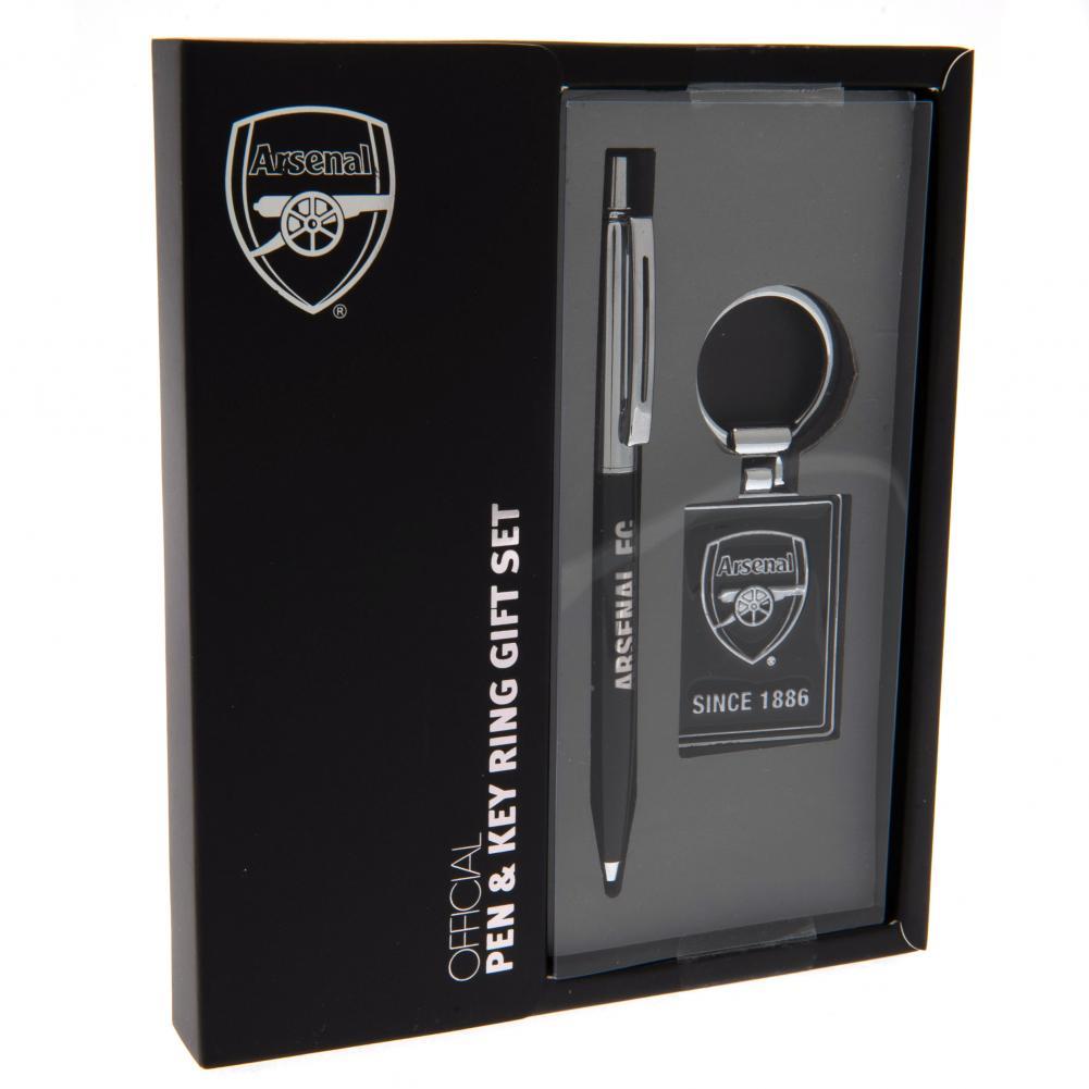 Arsenal FC Pen & Keyring Set  - Official Merchandise Gifts