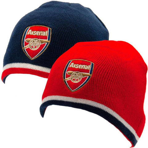 Arsenal FC Reversible Beanie  - Official Merchandise Gifts