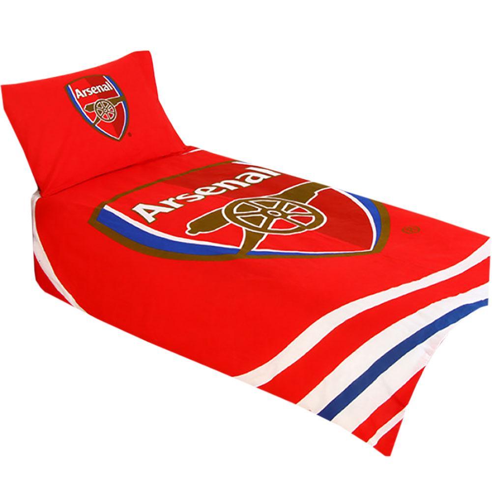 Arsenal FC Single Duvet Set PL  - Official Merchandise Gifts