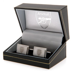 Arsenal FC Stainless Steel Cufflinks  - Official Merchandise Gifts