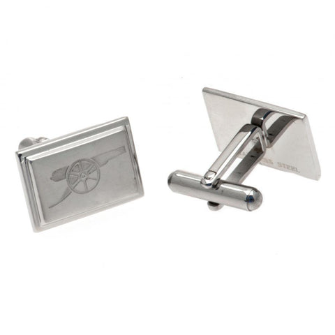 Arsenal FC Stainless Steel Cufflinks GN  - Official Merchandise Gifts
