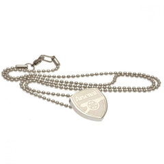 Arsenal FC Stainless Steel Pendant & Chain  - Official Merchandise Gifts