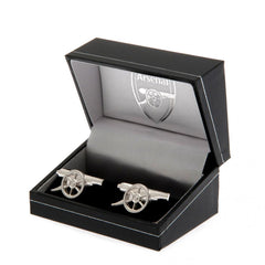 Arsenal FC Sterling Silver Cufflinks GN  - Official Merchandise Gifts
