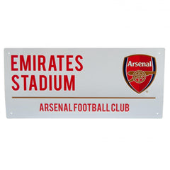 Arsenal FC Street Sign  - Official Merchandise Gifts