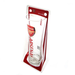 Arsenal FC Tall Beer Glass  - Official Merchandise Gifts