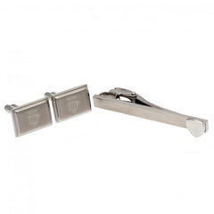 Arsenal FC Tie Slide & Cufflink Set  - Official Merchandise Gifts