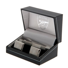 Arsenal FC Tie Slide & Cufflink Set  - Official Merchandise Gifts