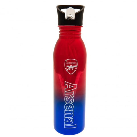 Arsenal FC UV Metallic Drinks Bottle  - Official Merchandise Gifts