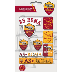 AS Roma Bubble Sticker Set  - Official Merchandise Gifts