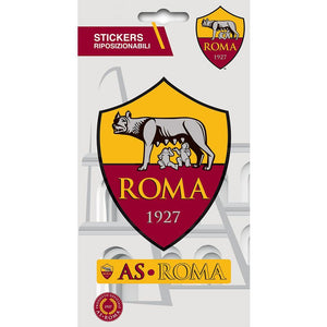 AS Roma Crest Sticker  - Official Merchandise Gifts