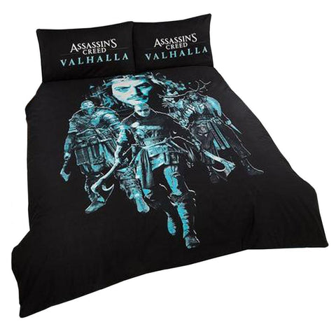 Assassins Creed Valhalla Double Duvet Set  - Official Merchandise Gifts