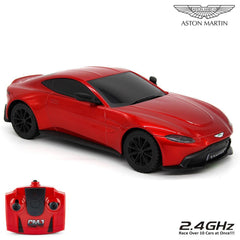 Aston Martin Vantage Radio Controlled Car 1:24 Scale Red  - Official Merchandise Gifts