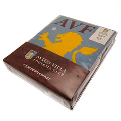 Aston Villa FC Double Duvet Set PL  - Official Merchandise Gifts