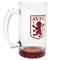 Aston Villa FC Stein Glass Tankard  - Official Merchandise Gifts