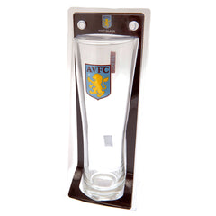 Aston Villa FC Tall Beer Glass  - Official Merchandise Gifts
