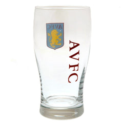 Aston Villa FC Tulip Pint Glass  - Official Merchandise Gifts