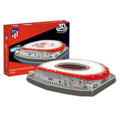 Atletico Madrid FC 3D Stadium Puzzle  - Official Merchandise Gifts