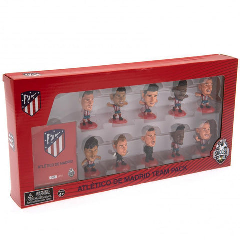 Atletico Madrid FC SoccerStarz 10 Player Team Pack  - Official Merchandise Gifts