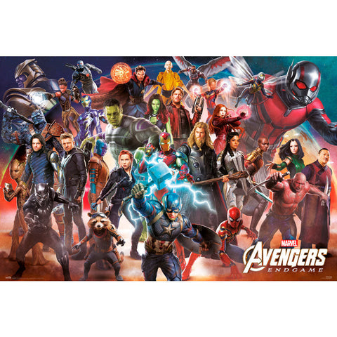 Avengers Endgame Poster Line Up 12  - Official Merchandise Gifts