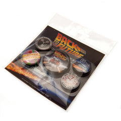 Back To The Future Button Badge Set  - Official Merchandise Gifts