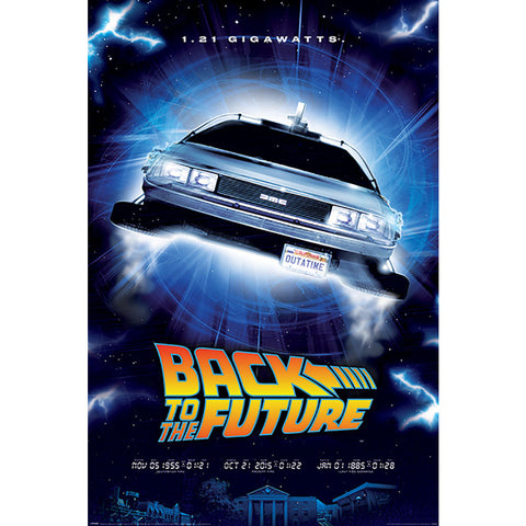 Back To The Future Poster 1.21 Gigawatts 203