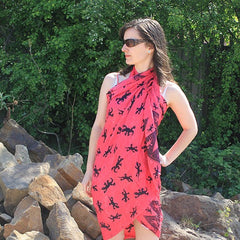 Bali Gecko Sarong - Pink