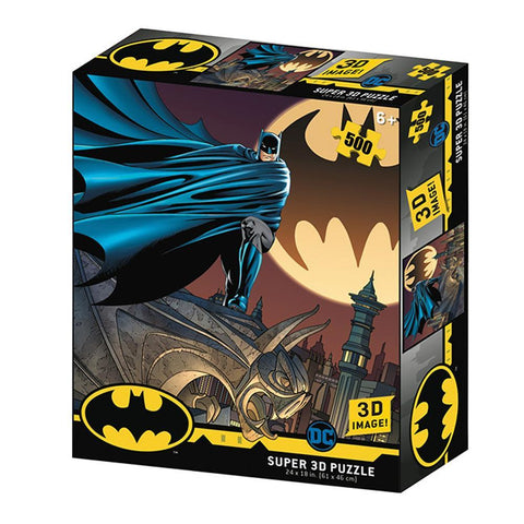 Batman 3D Image Puzzle 500pc Signal  - Official Merchandise Gifts