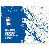 Personalised Birmingham City FC Proud Mouse Mat