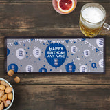 Birmingham City Personalised Bar Runner (Balloons Design)