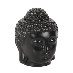 Black Buddha Head Oil Burner