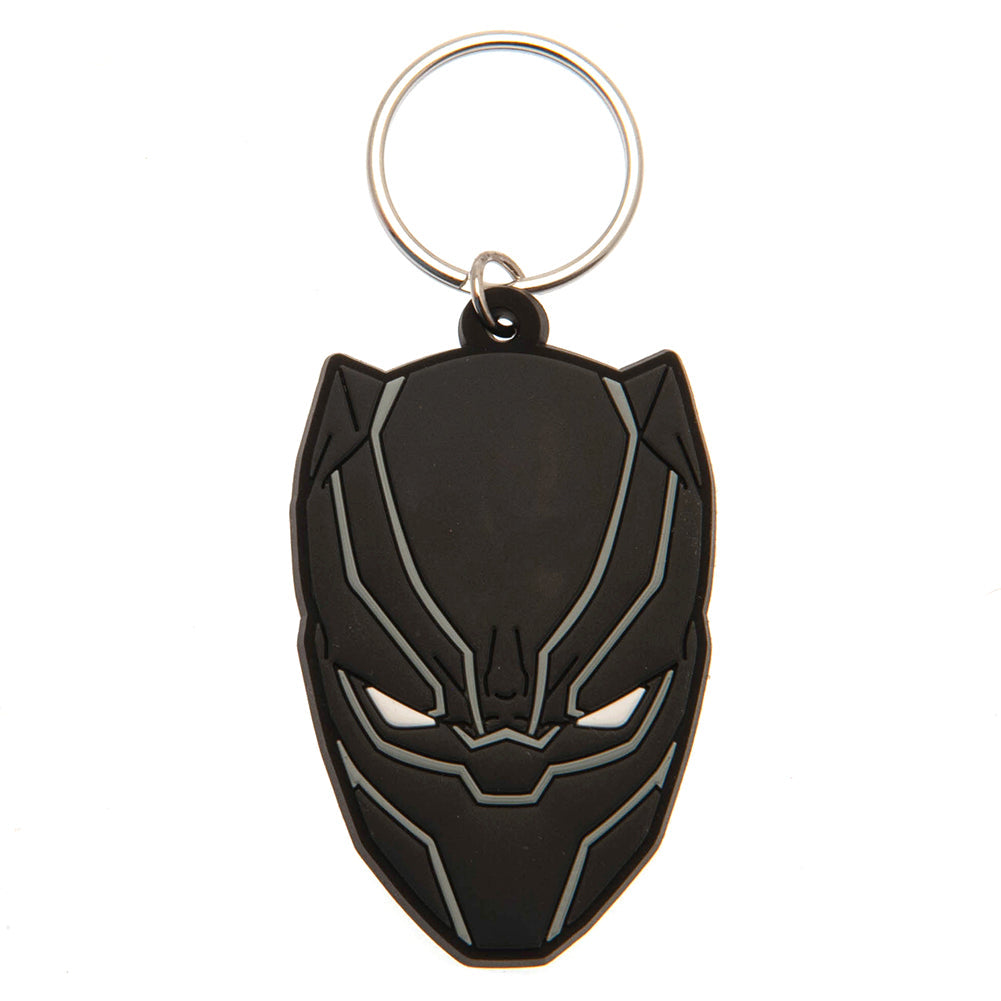 Black Panther PVC Keyring