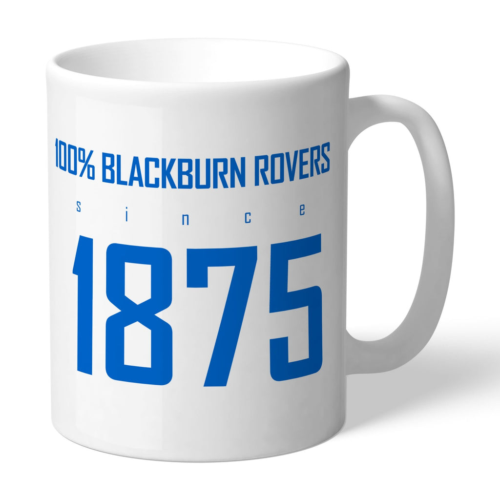 Personalised Blackburn Rovers FC 100 Percent Mug