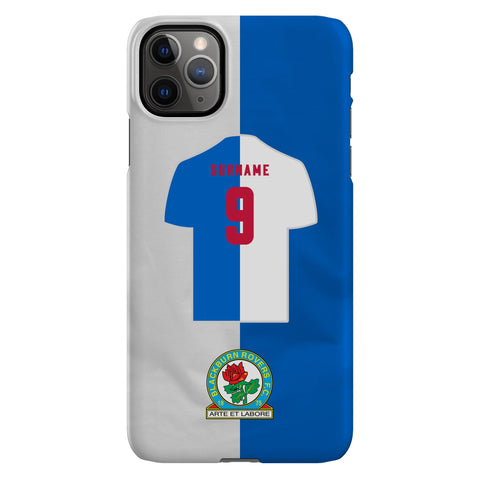 Blackburn Rovers FC Personalised iPhone 11 Pro Max Snap Case