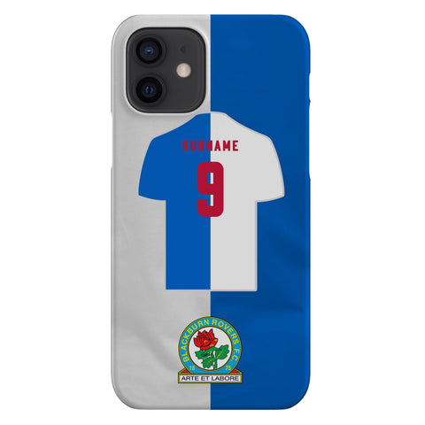 Blackburn Rovers FC Personalised iPhone 12 Snap Case