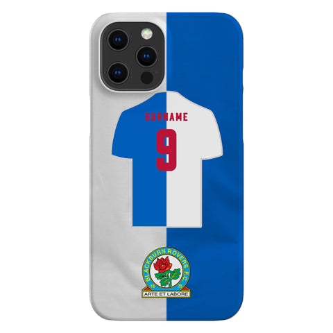 Blackburn Rovers FC Personalised iPhone 13 Pro Max Snap Case
