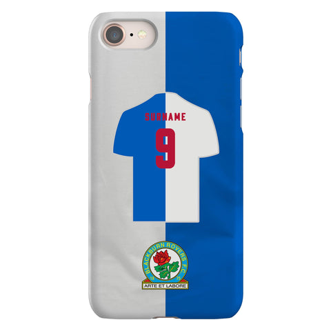 Blackburn Rovers FC Personalised iPhone 8 Snap Case