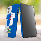 Blackburn Rovers FC Personalised iPhone X Snap Case