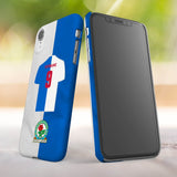 Blackburn Rovers FC Personalised iPhone XR Snap Case
